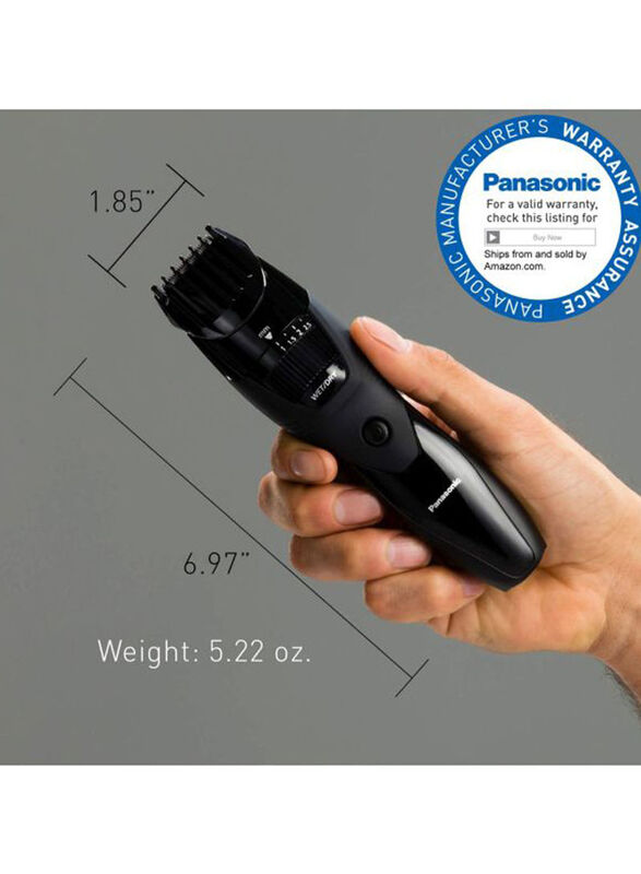 Panasonic Beard & Hair Trimmer, ER-GB42, Black