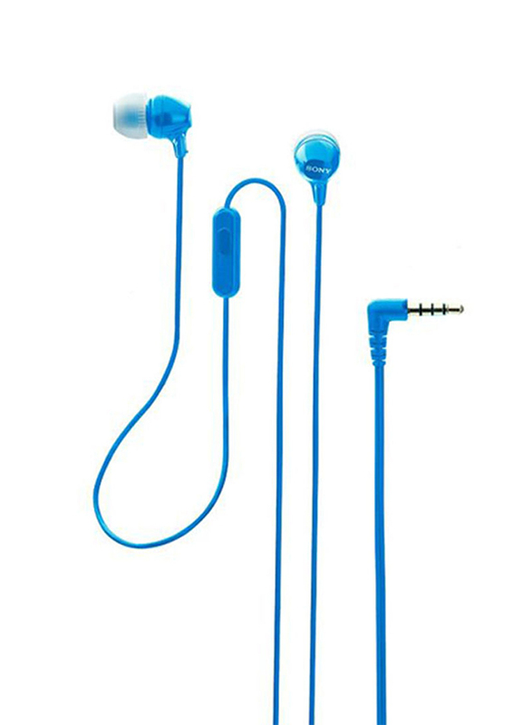 Sony 3.5 mm Jack In-Ear Noise Cancelling Earphone, Blue/White