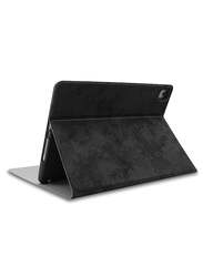 Apple iPad Air 1 & iPad Air 2 & iPad Pro 9.7 & iPad 9.7 2017-18 Wireless Bluetooth English Keyboard With Case Cover, Black