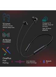 OnePlus Bullets Z2 Series Wireless In-Ear Earphones, Magico Black