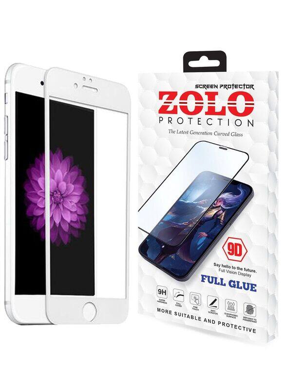 

Zolo Apple iPhone 6s 9D Tempered Glass Screen Protector, Clear
