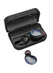 Awei T3 Tws Binaural Wireless In-Ear Earbuds with Mic & Charging Dock, Black