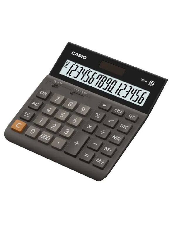 

Casio 16-Digit Practical Calculator, DH-16, Black