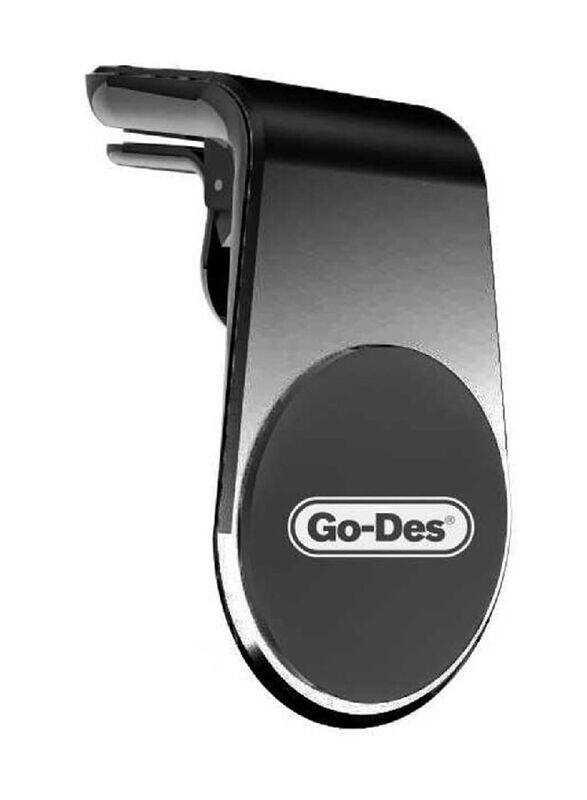 

Go-Des Car Air Vent Magnetic Phone Holder, Black