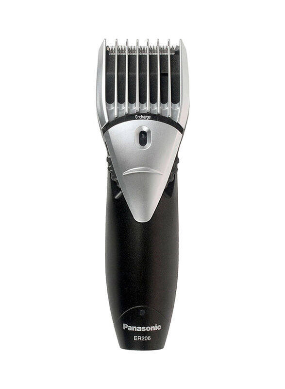 

Panasonic Firm Grip Hair Trimmer, ER-206K, Black/Silver