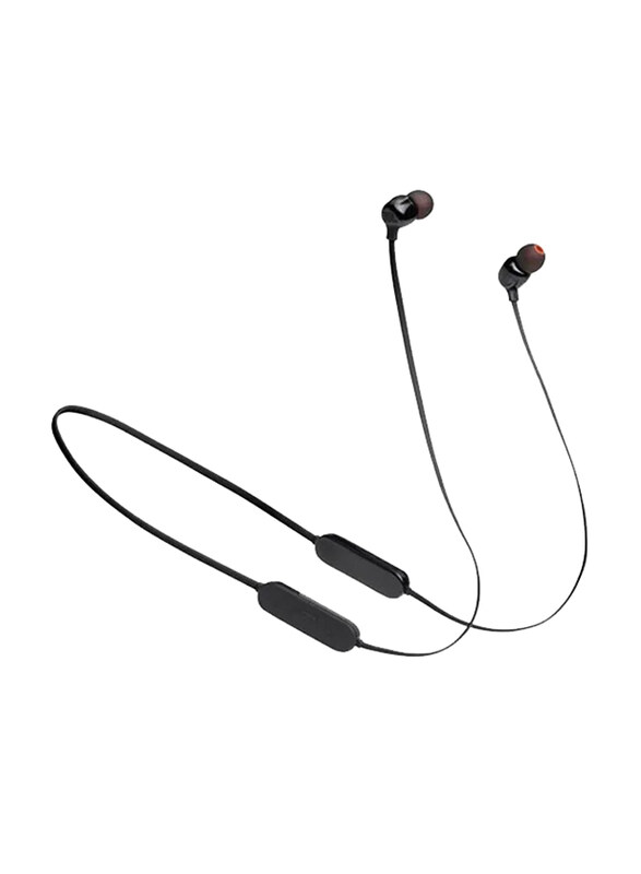 

JBL Tune 125BT Wireless In-Ear Neckband Earphone, JBLT125BTBLK, Black