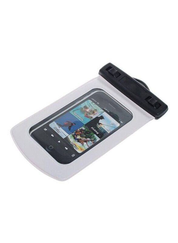 

Generic Waterproof Mobile Case Cover, White/Black