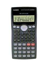 Casio 12-Digits Dot Matrix Display Scientific Calculator, FX-1000MS, Grey/Black