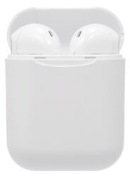 Wireless In-Ear Earbuds with Charging Case, White