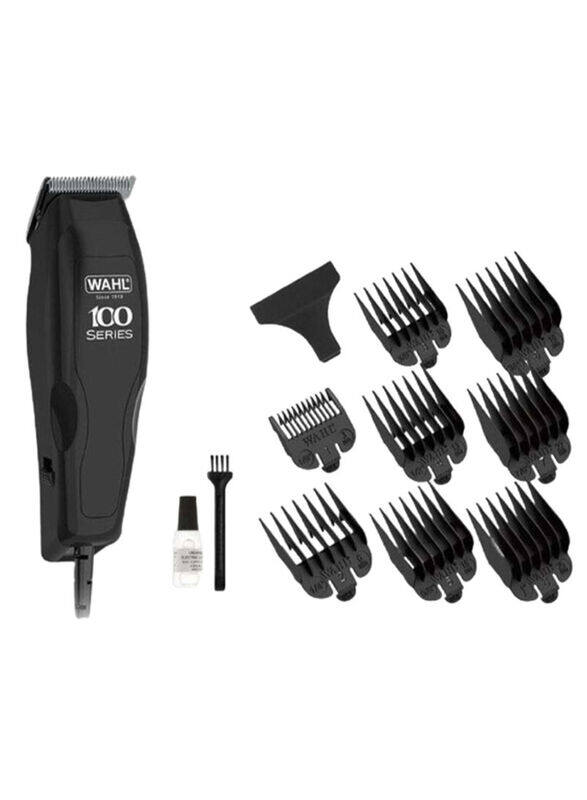 Wahl Home Pro 100 Hair Clipper Kit, 1395-0410, Black/Clear