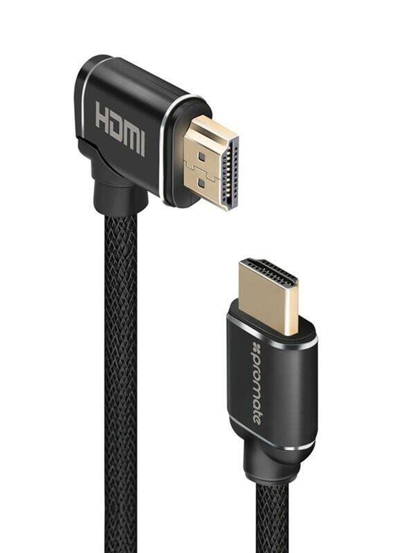 

Promate 1.5-Meter ProLink4K1-150 HDMI to HDMI Audio Video Cable, Black