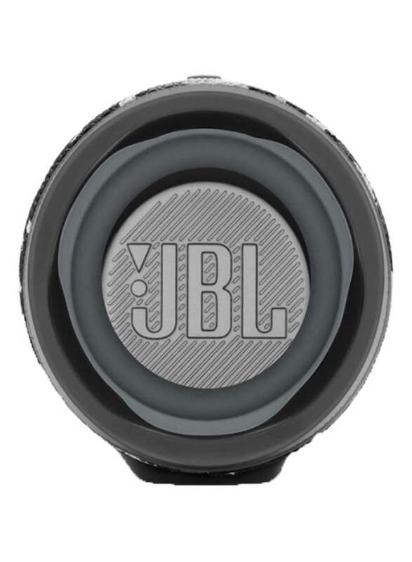 JBL Charge 4 Portable Bluetooth Speaker, Grey/Black/White