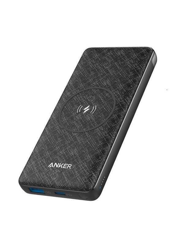 Levore 10000mAh Wired Power Bank, Black