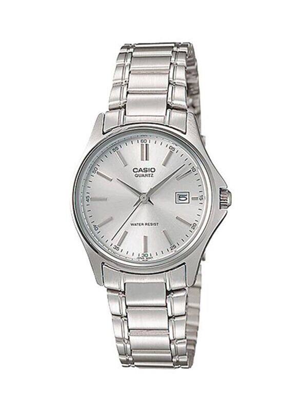 

Casio Analog Watch for Men with Stainless Steel Band, Water Resistant, LTP 1183A - 7A, Silver