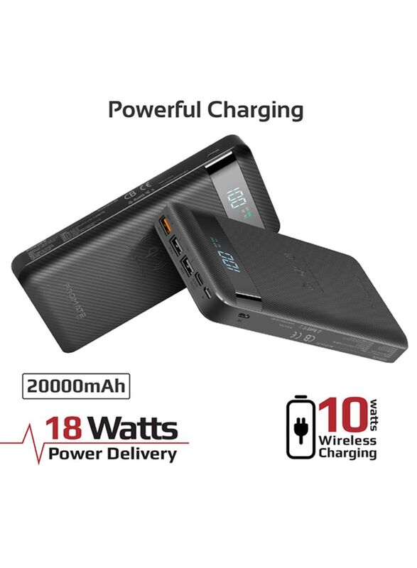 Anker 10000mAh Wired PowerCore Select Power Bank, Black