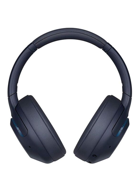 Sony WH-XB900N Extra Bass Wireless Over-Ear Noise Cancelling Headphones with Mic, Blue