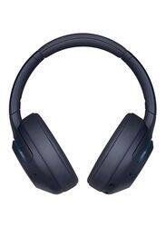 Sony WH-XB900N Extra Bass Wireless Over-Ear Noise Cancelling Headphones with Mic, Blue