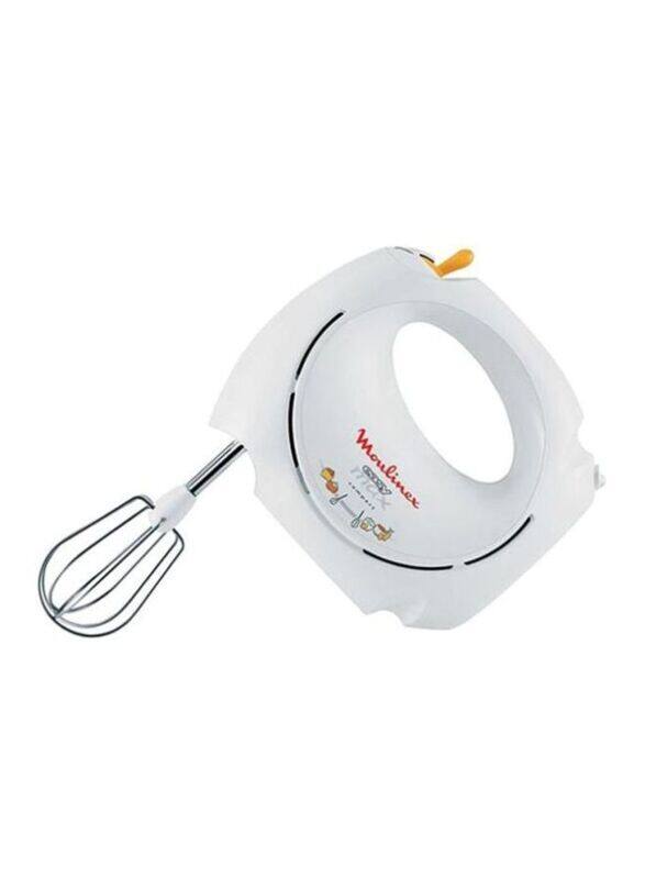 

Moulinex Handheld Mixer, 200W, ABM11181, White/Yellow