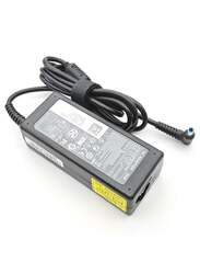 65W Round Tip AC Power Charger Adapter for HP Laptop, Black