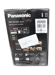Panasonic 1L 4-in-1 Blender Set, 400W, MX-EX1021, White/Clear
