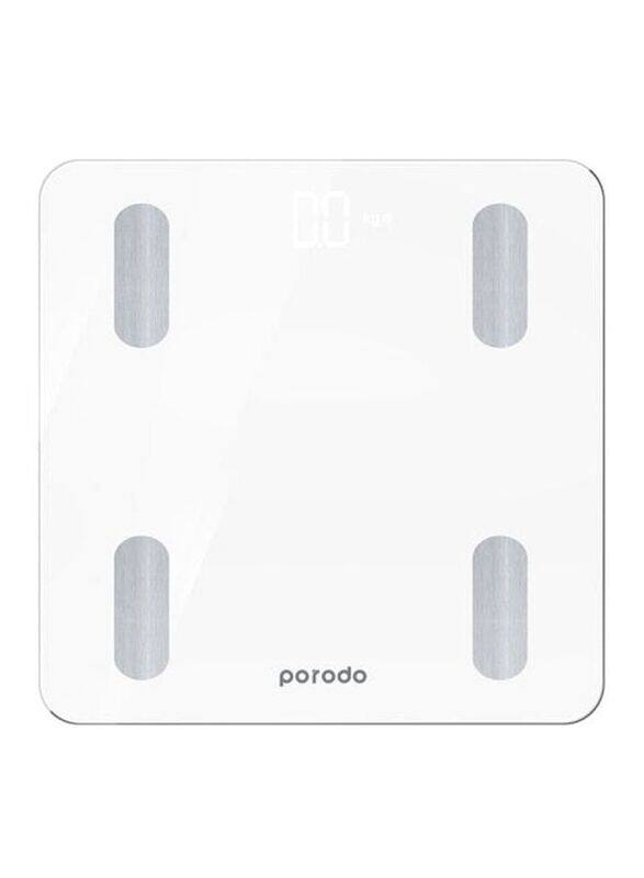 

Porodo Full Body Smart Scale, PD-BF1321BT, White