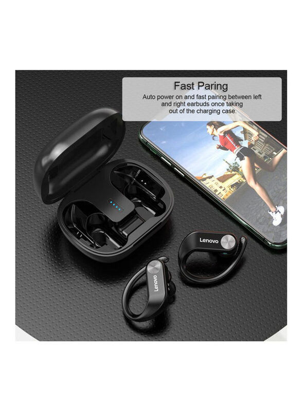 Lenovo LP7 5.0 True Wireless In-Ear Headphones, Black