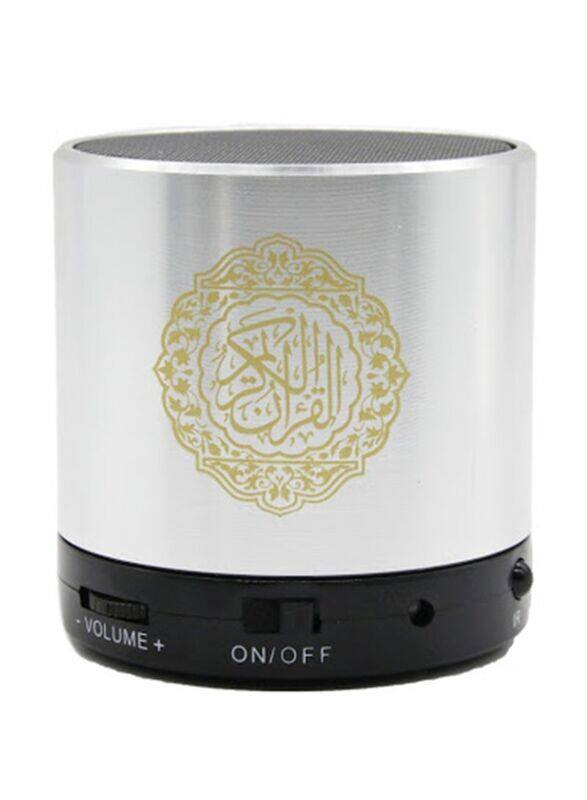 

Generic Quran Speaker with Remote Control, Black/Silver