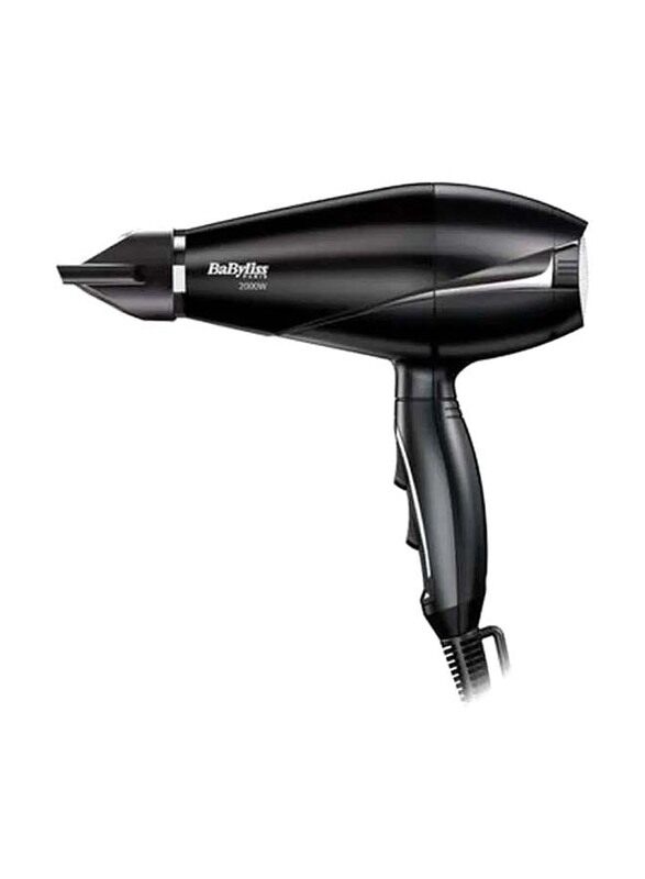 

BaByliss Electric Hair Dryer, 2000W, 6604E, Black