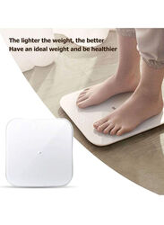 Xiaomi Smart Body Scale 2 Weight Monitor With Hidden LED Display, White