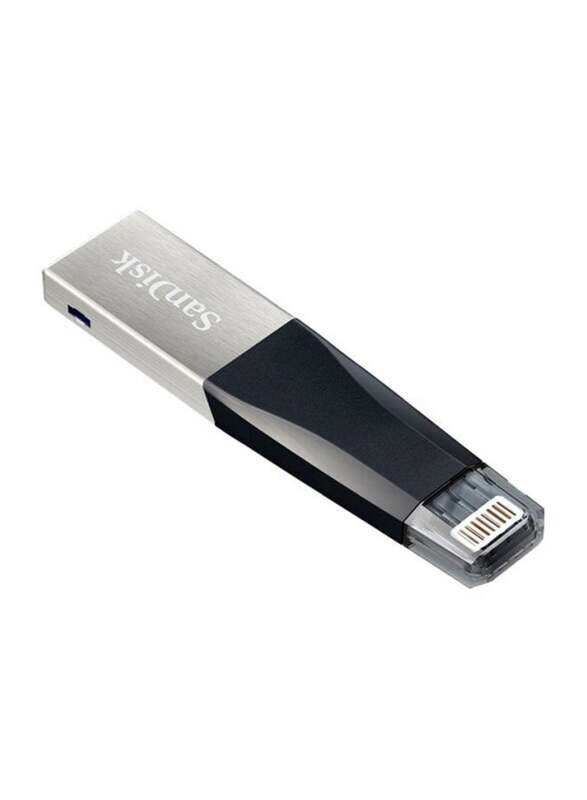 

Sandisk 64GB iXpand Mini USB Flash Drive, Black/Silver