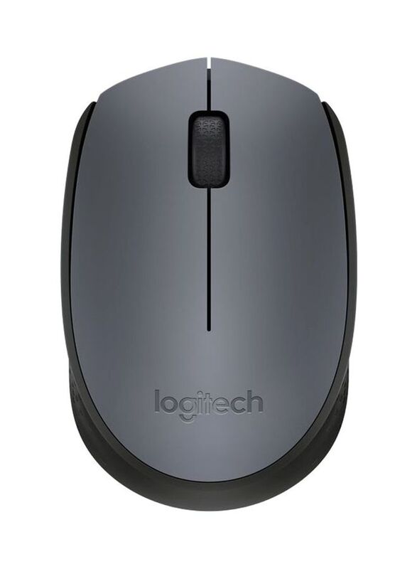 Logitech M170 Wireless Optical Mouse for PC & Laptop, Black/Grey