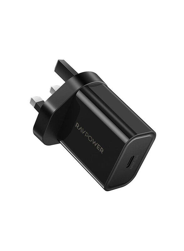 

Rav Power PD Pioneer Wall Charger, Black