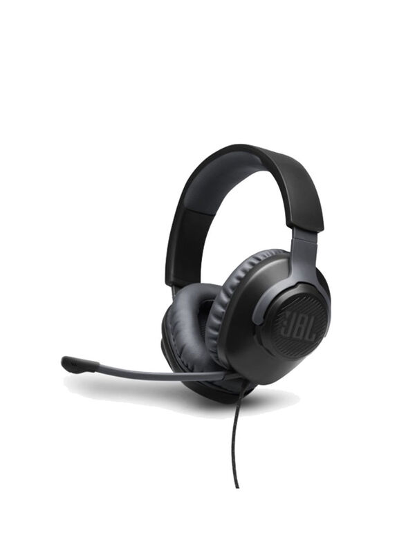 JBL Wired Over-Ear Gaming Headset, Black