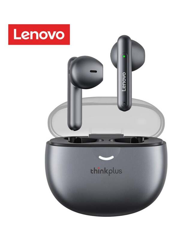 Lenovo LP1 Pro TWS Wireless In-Ear Earbuds with Mic, Silver
