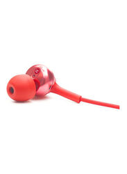 Sony Wired In-Ear Mobile Phone Line Control Earphones, Red