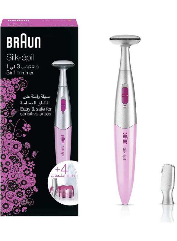 

Braun Bikini Trimmer Kit, Pink/Silver