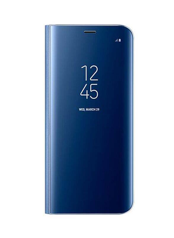 

Generic Samsung Galaxy Note 8 Flip Case Cover with Stand, Blue