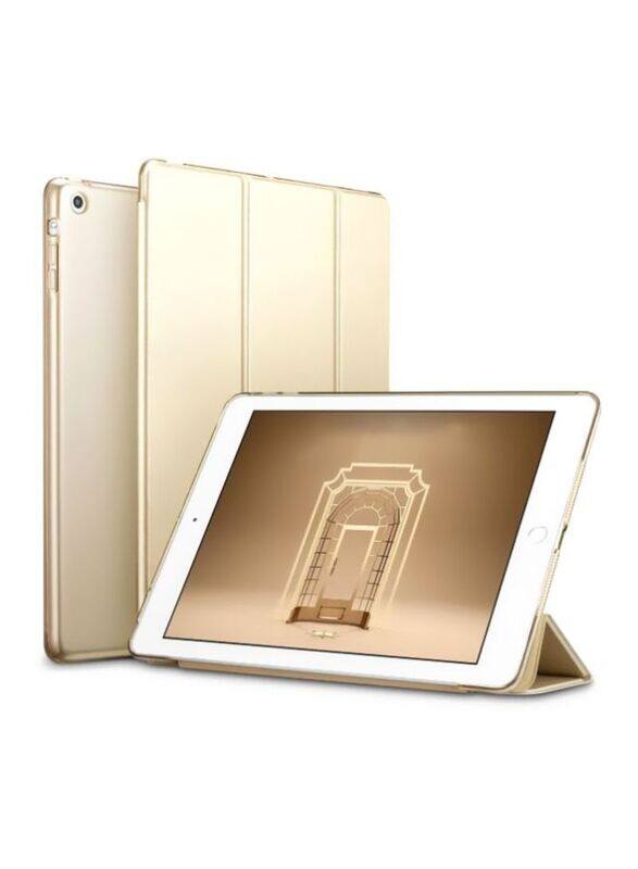 

Generic Apple iPad 9.7 2018 A1893 Protective Flip Tablet Case Cover, Gold