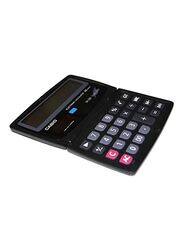 Casio 12-Digits Practical Calculator, SX220, Black/Grey/Red