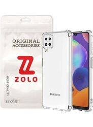 Zolo Samsung Galaxy A22 4G Protective Edge Mobile Phone Case Cover, Clear