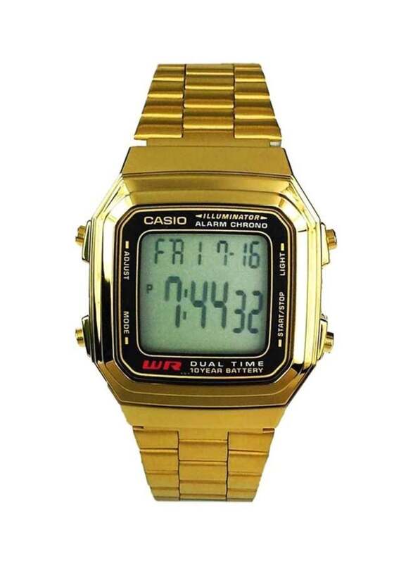 Casio illuminator sales dual time