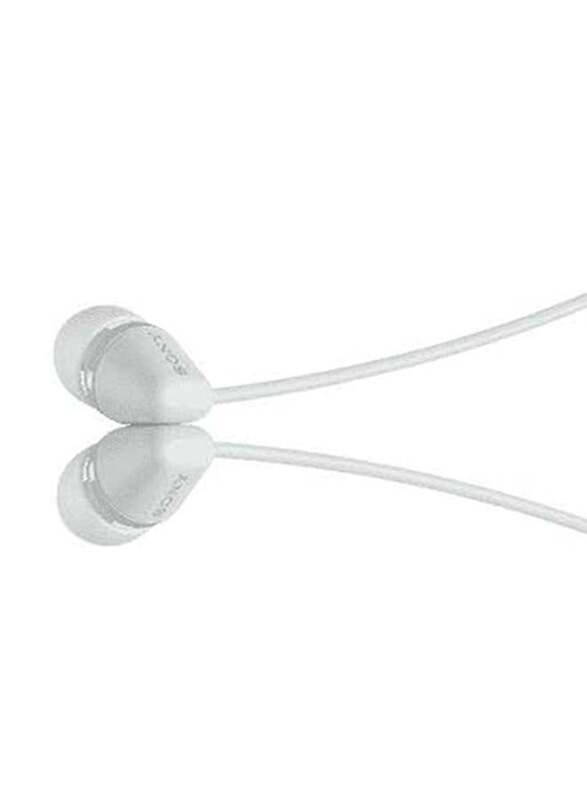 Sony WI-C200 Wireless In-Ear Headphones with Mic, White