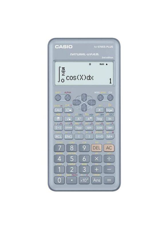 

Casio 2nd Edition Scientific Calculator, FX570es, Blue