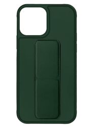 Zolo Apple iPhone 12 Pro Finger Grip Holder & Protective Mobile Phone Case Cover, Green