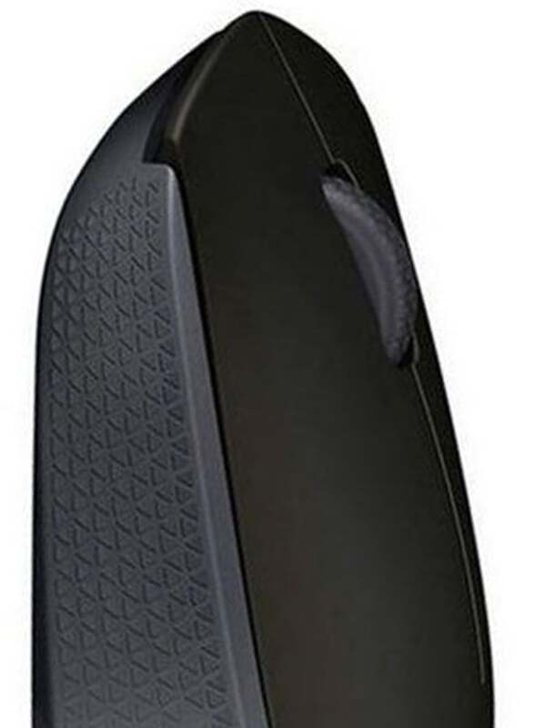 Logitech Wireless Laser Optical Mouse, Black/Grey