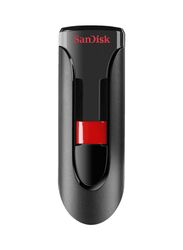 SanDisk 16GB Cruzer Glide USB Flash Drive, Black/Red