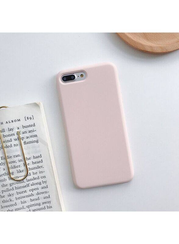 

Generic Apple iPhone 7 Plus Silicone Mobile Phone Case Cover, Sand Pink