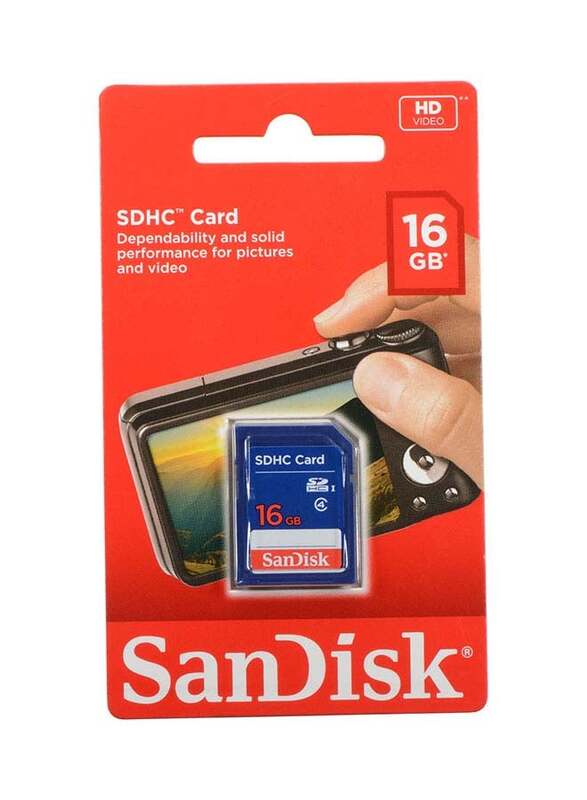 Sandisk 16 GB SDHC Memory Card