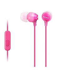 Sony 3.5 mm Jack In-Ear Headphones, Pink