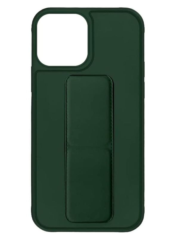 Zolo Apple iPhone 14 Pro Max Finger Grip Holder & Protective Mobile Phone Case Cover, Green